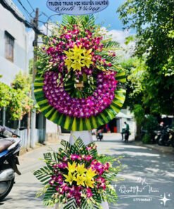 Mẫu Hoa Viếng Tinh Tế - HV07