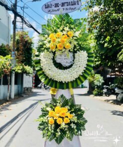 Mẫu Hoa Viếng Tinh Tế - HV06