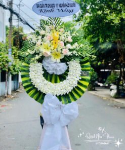 Mẫu Hoa Viếng Tinh Tế - HV04