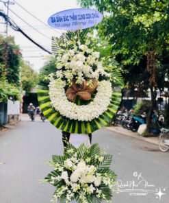 Mẫu Hoa Viếng Tinh Tế - HV03