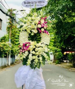 Mẫu Hoa Viếng Tinh Tế - HV02