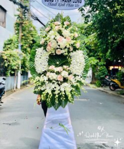 Mẫu Hoa Viếng Tinh Tế - HV16