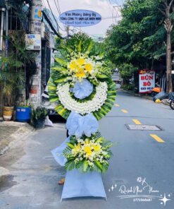 Mẫu Hoa Viếng Tinh Tế - HV13