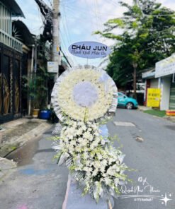 Mẫu Hoa Viếng Tinh Tế - HV11