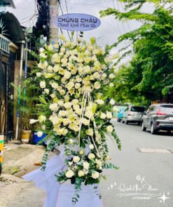 Mẫu Hoa Viếng Tinh Tế - HV10