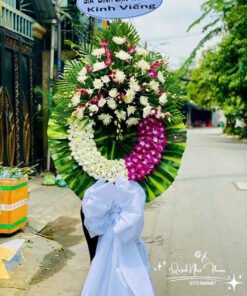 Mẫu Hoa Viếng Tinh Tế - HV09