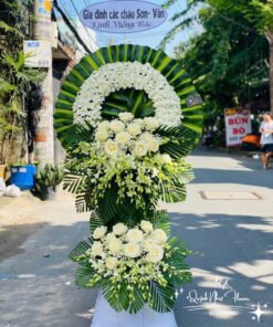 Mẫu Hoa Viếng Tinh Tế - HV20