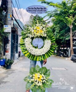 Mẫu Hoa Viếng Tinh Tế - HV18