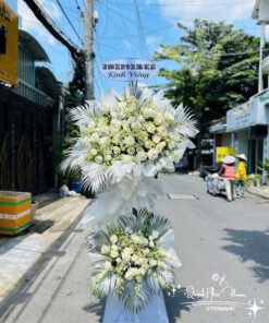 Mẫu Hoa Viếng Tinh Tế - HV30