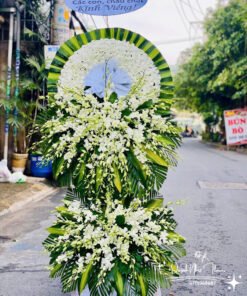 Mẫu Hoa Viếng Tinh Tế - HV27