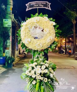 Mẫu Hoa Viếng Tinh Tế - HV24