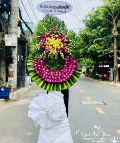 Mẫu Hoa Viếng Tinh Tế - HV37