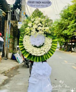 Mẫu Hoa Viếng Tinh Tế - HV34