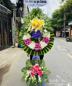 Mẫu Hoa Viếng Tinh Tế - HV33