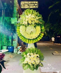 Mẫu Hoa Viếng Tinh Tế - HV44