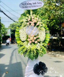 Mẫu Hoa Viếng Tinh Tế - HV42