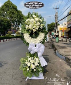 Mẫu Hoa Viếng Tinh Tế - HV56