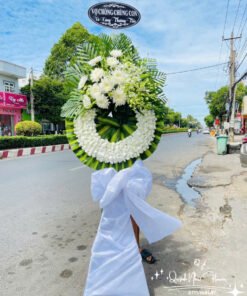 Mẫu Hoa Viếng Tinh Tế - HV54