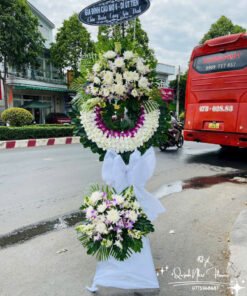 Mẫu Hoa Viếng Tinh Tế - HV60