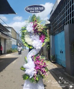 Mẫu Hoa Viếng Tinh Tế - HV62