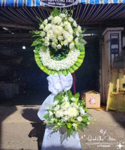 Mẫu Hoa Viếng Tinh Tế - HV61