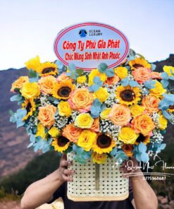 Giỏ Hoa Tinh Tế - GH18