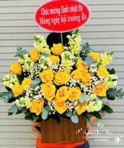 Giỏ Hoa Tinh Tế - GH37