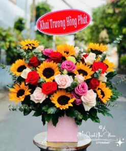 Giỏ Hoa Tinh Tế - GH47