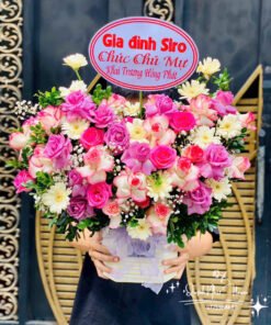 Giỏ Hoa Tinh Tế - GH43