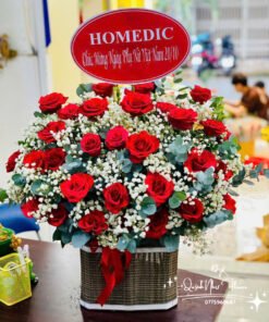 Giỏ Hoa Tinh Tế - GH55