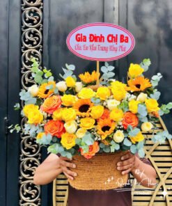 Giỏ Hoa Tinh Tế - GH58