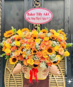 Giỏ Hoa Tinh Tế - GH65