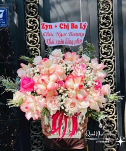 Giỏ Hoa Tinh Tế - GH72