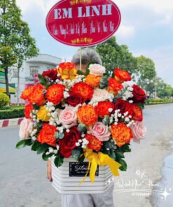 Giỏ Hoa Tinh Tế - GH77