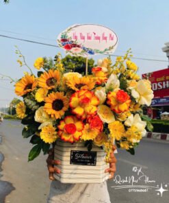 Giỏ Hoa Tinh Tế - GH75